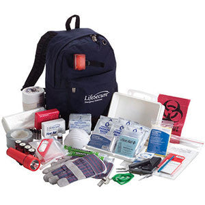 SOG-1000: LifeSecure Stay-Or-Go Evacuation & Shelter-In-Place Emergency Kit [1-PERSON 3-DAY]