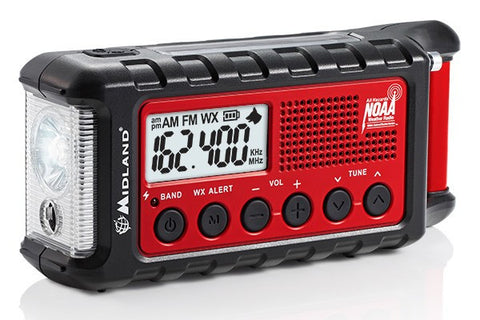 Midland Weather Alert Emergency Crank Radio