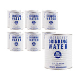 Six-Month Supply of Canned Drinking Water (534 Cans)